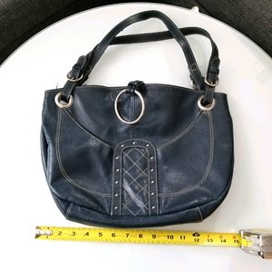 Luce Shoulder Bag Steel Blue Grey‎
